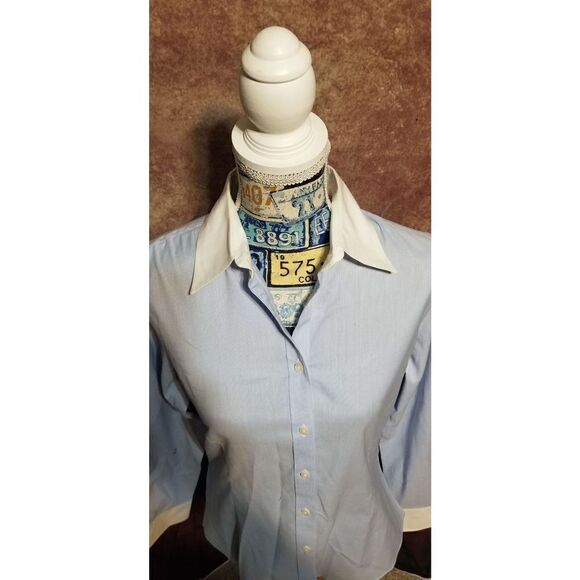 Brooks Brothers blue button up dress shi - Picture 2 of 6